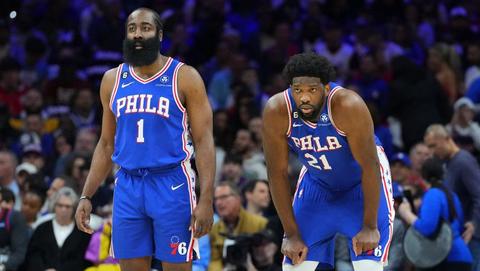 Kubet Báo cáo: NBA sẽ không có thêm hành động nào đối với Embiid, Harden, cả hai đều có sẵn cho Game 4