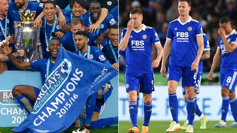 Kubet báo cáo Leicester đi từ nhà vô địch Premier League xuống hạng như thế nào