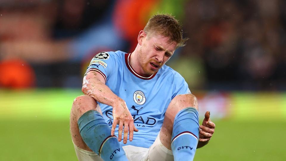 Kubet - Cập nhật chấn thương Kevin De Bruyne: Sao Man City rời trận chung kết Champions League với chấn thương gân kheo
